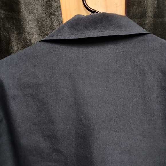 Navy blue London Fog zip up size 42 reg. Men's jacket - Picture 17 of 17